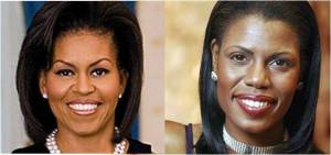    Celebrity Apprentice on Michelle Obama And Celebrity Apprentice Omarosa     Separated At Birth